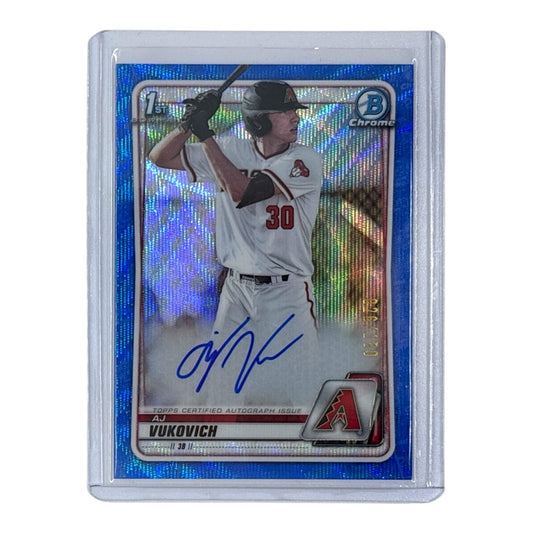 TOPPS MLBカード BOWMAN CHROME 1ST AJ VUKOVICH ARIZONA DIAMONDBACKS /150 #CDA-AV 中古 IT1