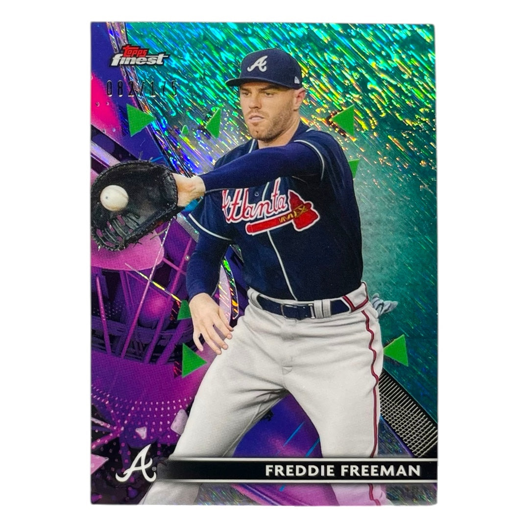 TOPPS MLBカード FINEST FREDDIE FREEMAN ATLANTA BRAVES /175 #8 中古 IT2