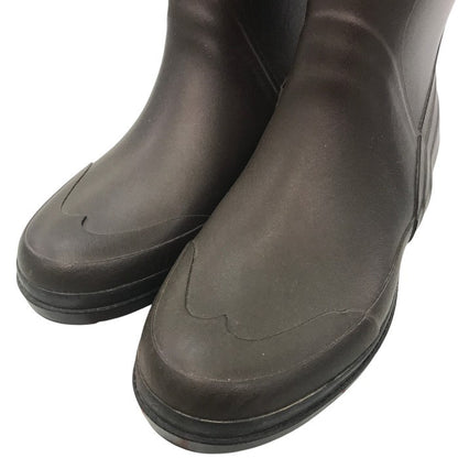 AIGLE エーグル レインブーツ 23.5cm ブラウン 37サイズ 中古 Y1