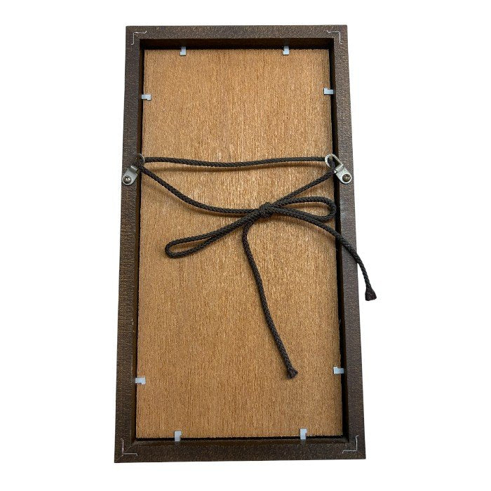 あさのたかを タイルアート 上高地 河童橋 インテリア イラスト おしゃれ 小さめ 中古 W４