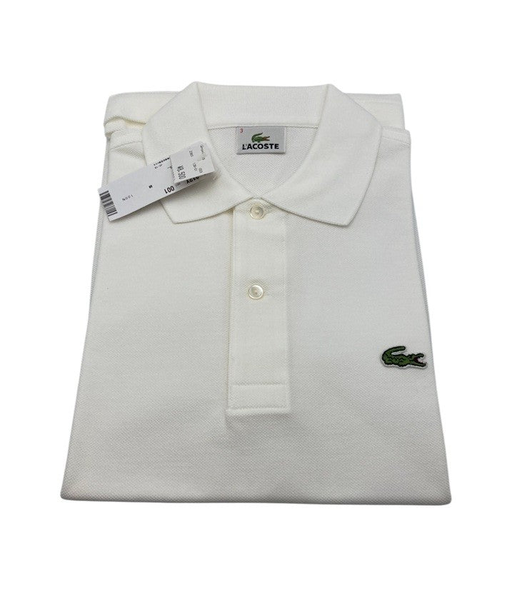 LACOSTE ラコステ 半袖 ポロシャツ L1212Y サイズ3 ホワイト 中古 D4