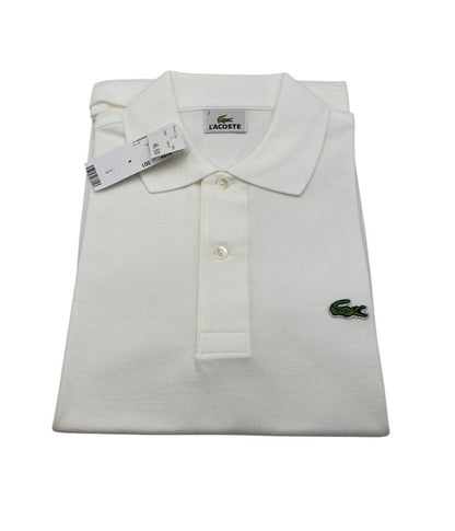LACOSTE ラコステ 半袖 ポロシャツ L1212Y サイズ3 ホワイト 中古 D4