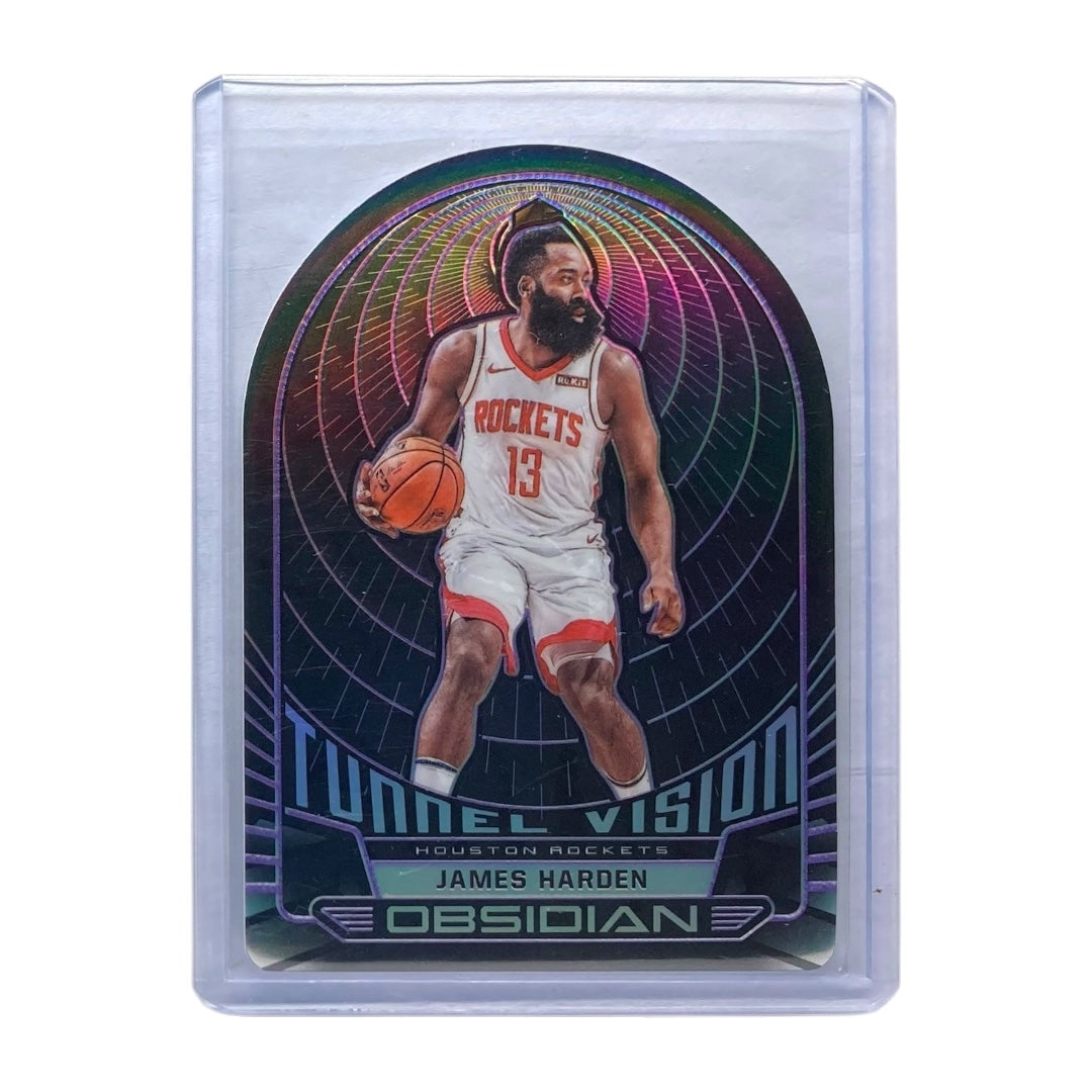 PANINI NBAカード OBSIDIAN DIE CUT JAMES HARDEN HOUSTON ROCKETS /50 #4 中古 IT2