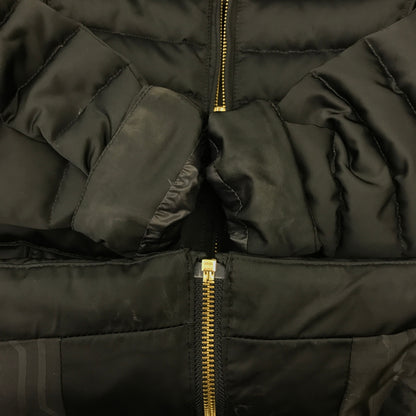 HUNTER ハンター ダウンジャケット レディース 冬 ファー ブラック XSサイズ 中古 N1