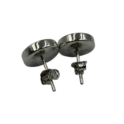 COACH コーチ ピアス ストーン スタッド シルバー/ブラック F54504 アクセサリー ブランド かわいい 中古 W1