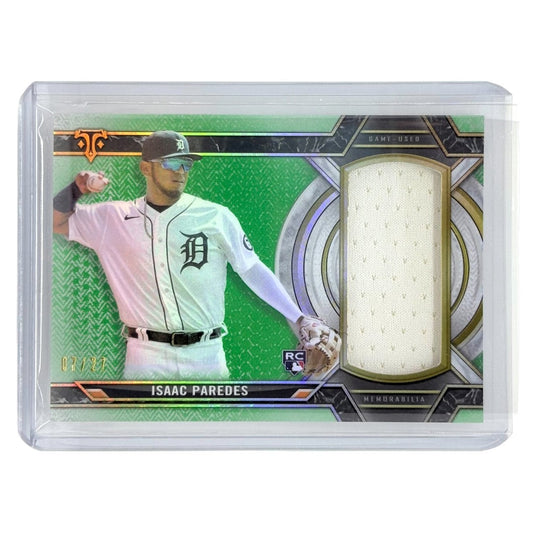 TOPPS MLBカード TRIPLE THREADS ISAAC PAREDES DETROIT TIGERS /27 #SJR-IP 中古 IT1