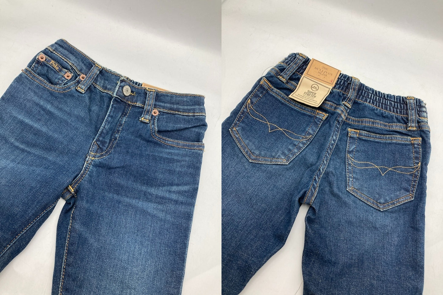 POLO RALPH LAUREN ポロラルフローレン キッズ SULLIVAN SLIM ストレッチジーンズ サイズ110cm 中古 D4