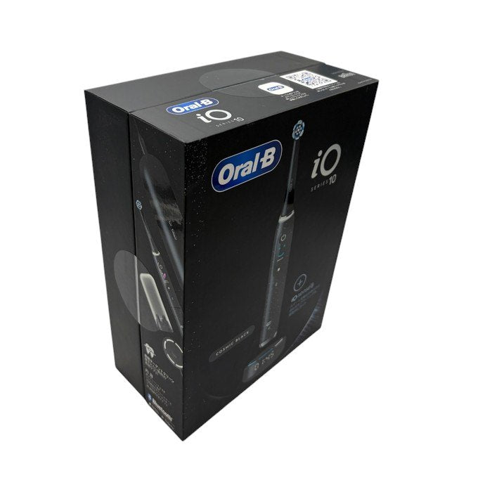 未開封品 BRAUN ブラウン オーラルB iO10 コズミックブラック 電動歯ブラシ  ioM10.44.2AD CB デンタルケア 充電式 スマートモード 中古 W４