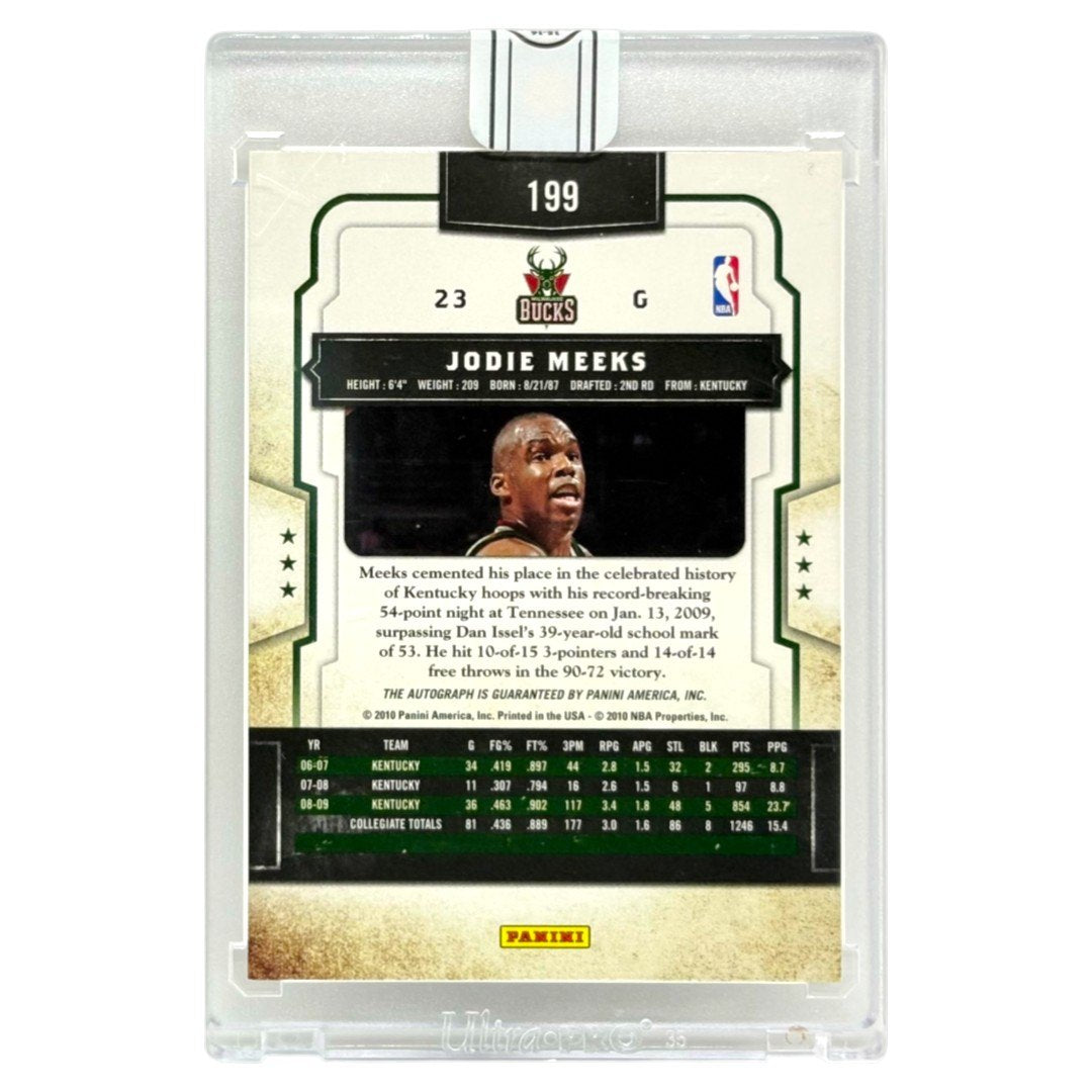 未開封品 PANINI NBAカード CLASSICS JODIE MEEKS MILWAUKEE BUCKS /149 #199 中古 IT1