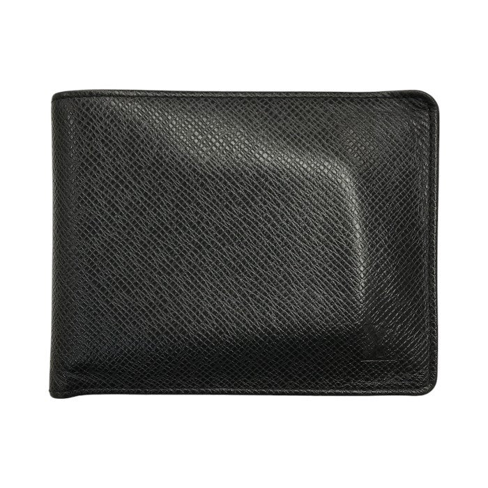 LOUIS VUITTON ルイヴィトン タイガ ポルトフォイユ フロリン 財布 メンズ 二つ折り パスケース 小銭入れ付き ブラック M31112 中古 T1