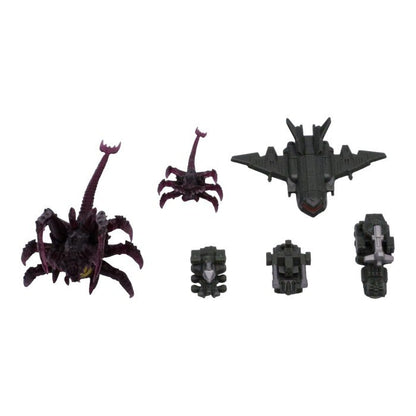 BANDAI ガシャポン HGX ゴジラ 全7種 バーニングゴジラ&デストロイア 開封組立済み 中古 a1