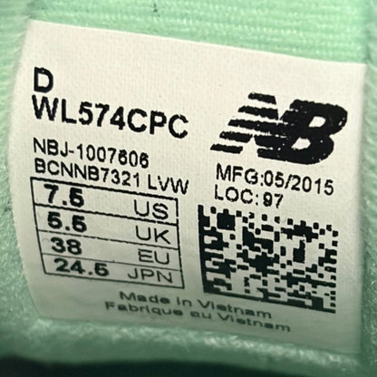 new balance ニューバランス 574 WL574CPC 24.5cm スニーカー 靴 シューズ レディース 中古 W1
