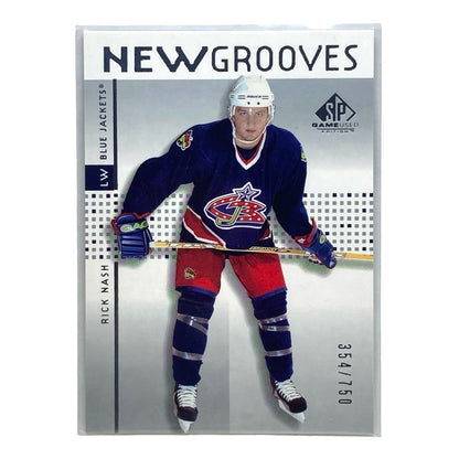 UPPER DECK NHLカード SP GAME USED RICK NASH BLUE JACKETS 354/750 #73 中古 IT2