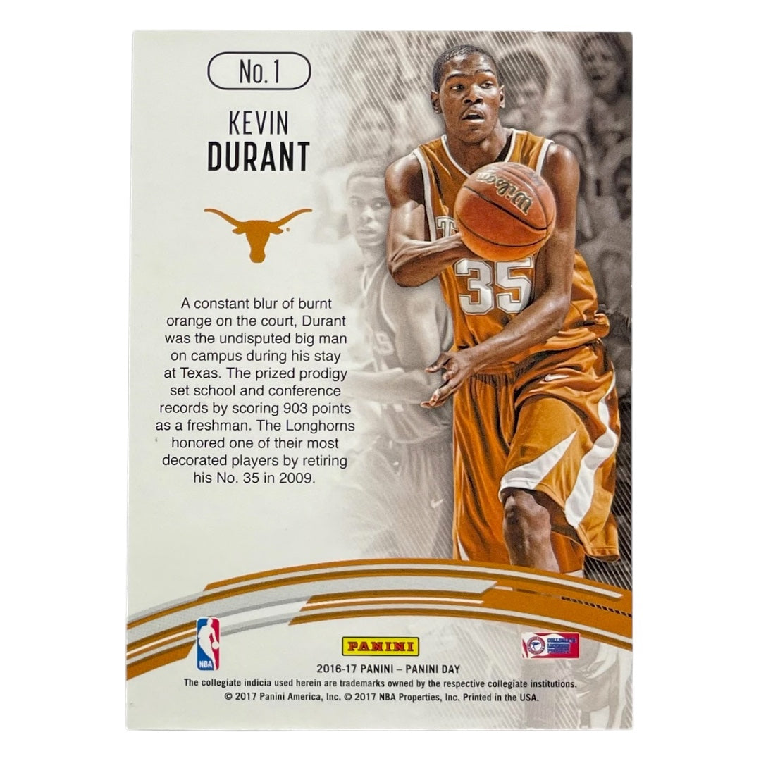 PANINI NBAカード PANINI DAY KEVIN DURANT TEXAS LONGHORNS /50 #1 中古 IT2
