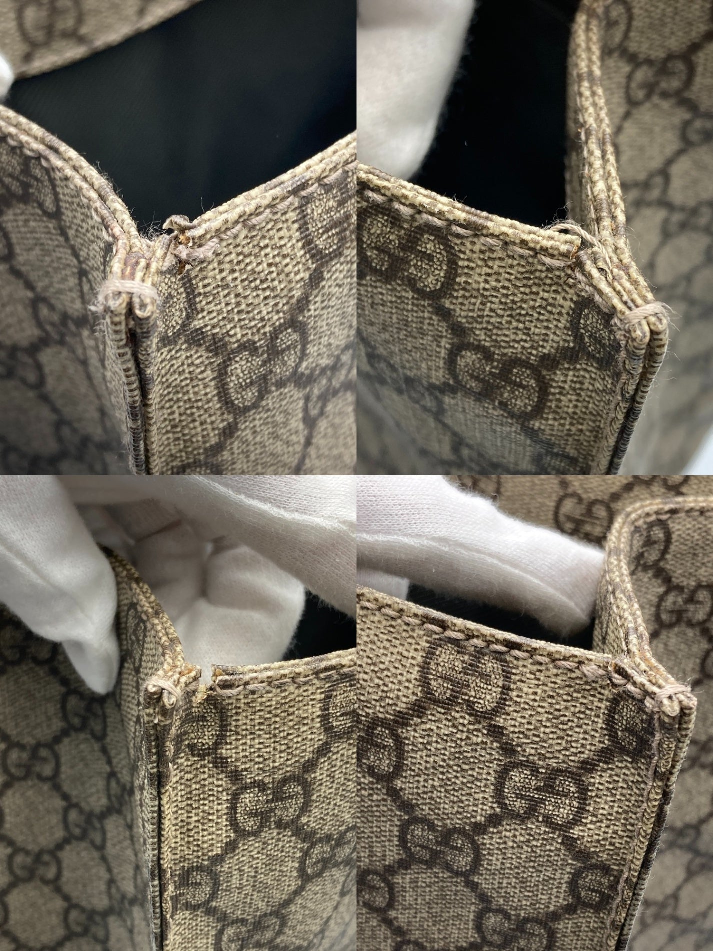 GUCCI グッチ GGスプリーム トートバッグ 91249 中古 D4