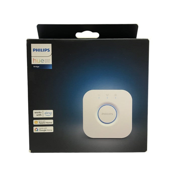 Philips Hue ブリッジ スマートリモコン ホワイト ハブ スマートライト Wi-Fi Alexa対応 スマホで遠隔操作 音声コントロール 中古 T1
