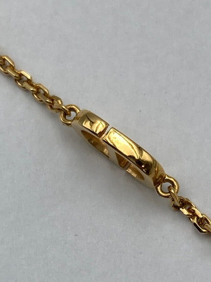 Christian Dior クリスチャンディオール CDロゴ ネックレス 中古 D4