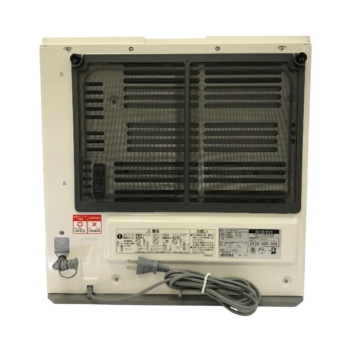 大阪ガス ガスファンヒーター ホワイト 都市ガス用 12A/13A エコモード スポット暖房 140-6123 中古 T1