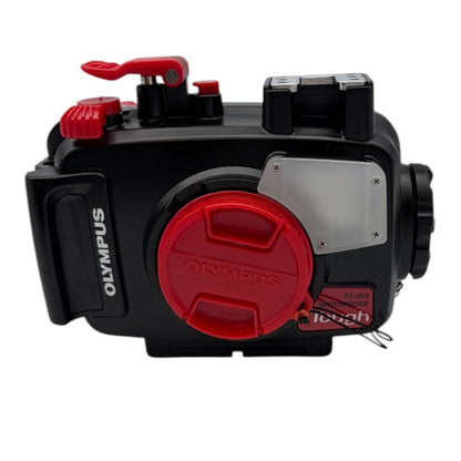 OLYMPUS TG-6用 防水プロテクター PT-059 オリンパス カメラ 水中 カメラ用品 中古 W1