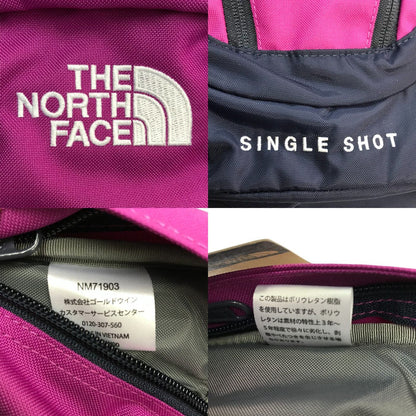 THE NORTH FACE ザ ノースフェイス シングルショット バックパック ユニセックス オーガナイザー エアメッシュ ピンク NM71903 中古 T1