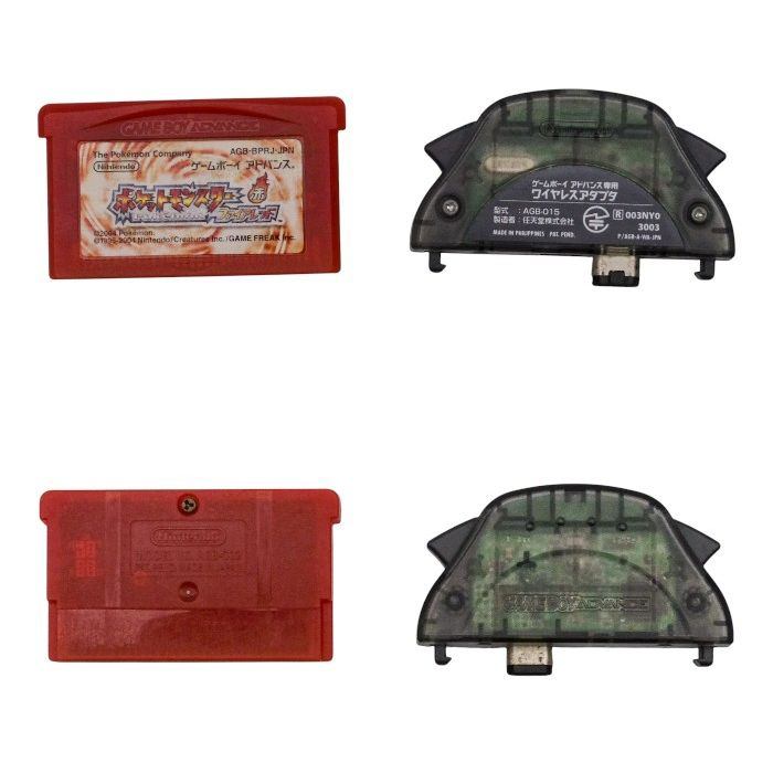 任天堂 GAME BOY ADVANCE ポケットモンスター ファイアレッド (ワイヤレスアダプタ同梱) 中古 a1