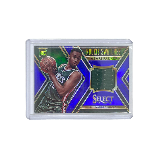 PANINI NBAカード SELECT  ROOKIE SWATCHES PRIZM BLUE JABARI PARKER 56/99 #1 中古 IT1