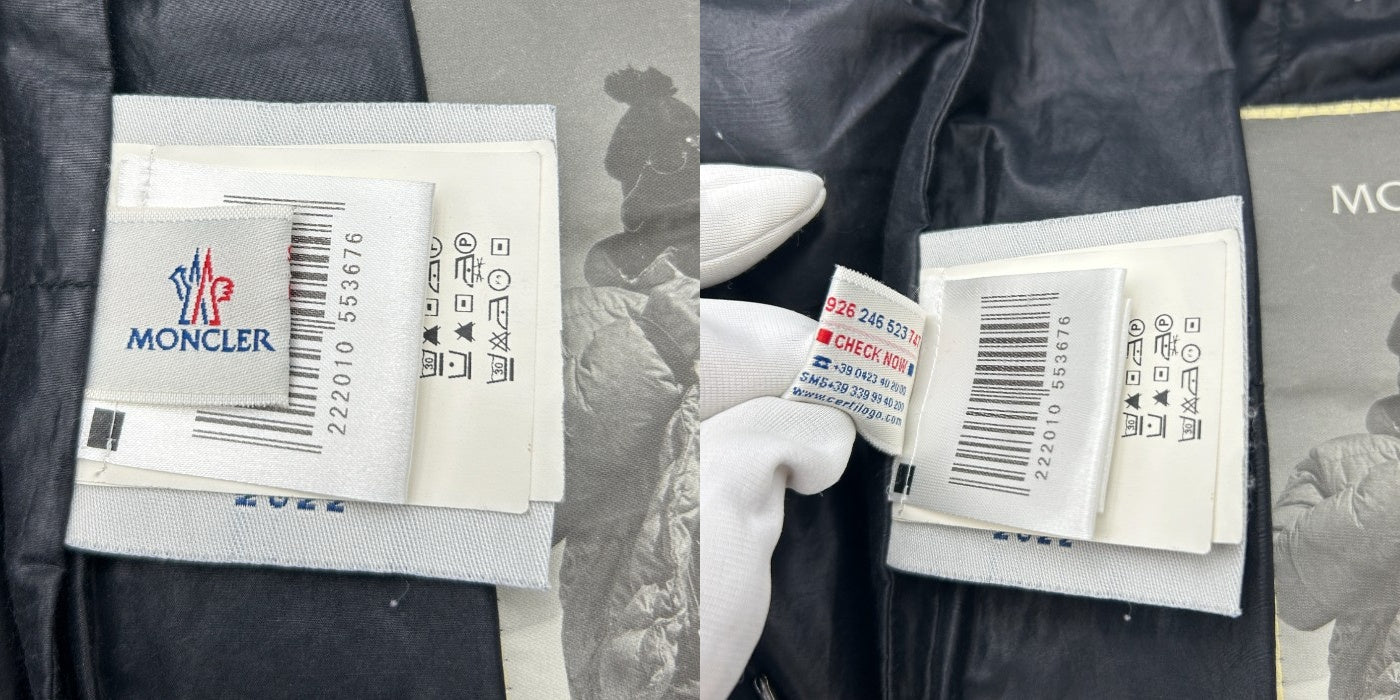 MONCLER モンクレール ダウンベスト S 102-091-84220-00 アウター メンズ コットン フードなし 秋 冬 中古 W４