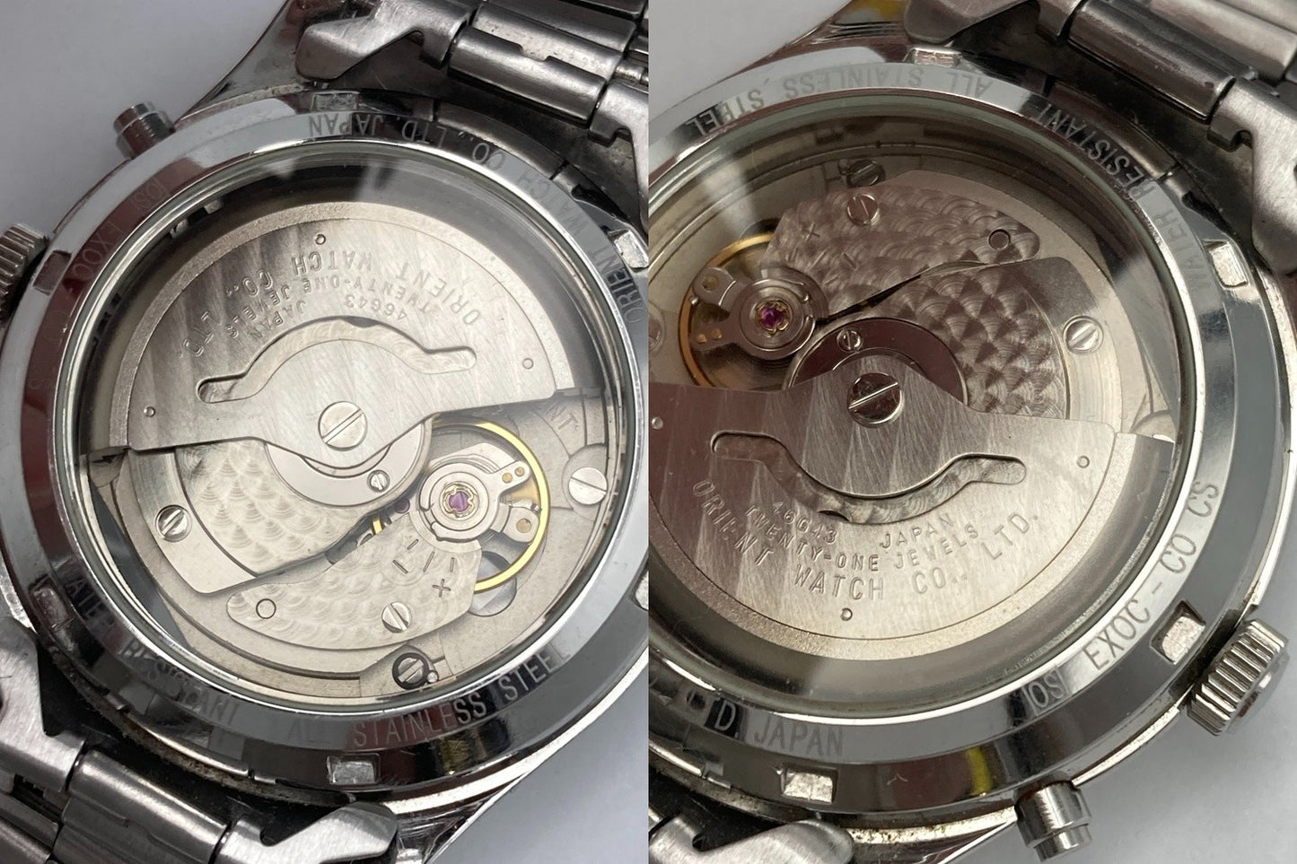 【ジャンク品】 ORIENT STAR オリエントスター オートマティック 腕時計 EX0C-C0 CS 中古 D4