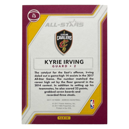 PANINI NBAカード DONRUSS PRESS PROOF KYRIE IRVING CLEVELAND CAVALIERS #13 中古 IT2