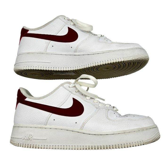 NIKE ナイキ AIR FORCE 1 エアフォース1 CZ0326-100 27.5cm レッド/ホワイト スニーカー シューズ 靴 メンズ 中古 W1