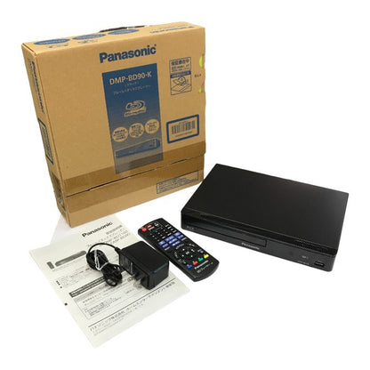 Panasonic パナソニック ブルーレイディスクプレーヤー ブラック BD/DVD 再生専用 高速起動 DMP-BD90-K 中古 T1