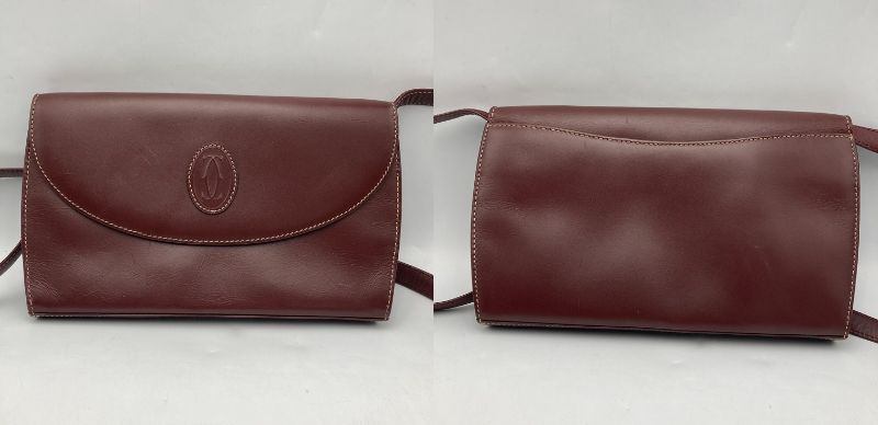 Cartier カルティエ マストライン 2WAY ショルダーバッグ クラッチバッグ 中古 D4
