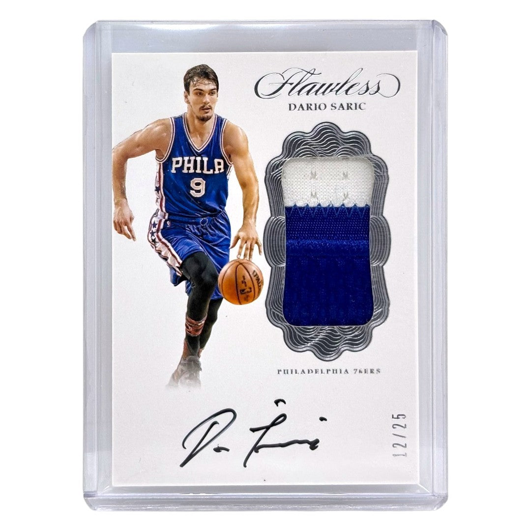 PANINI NBAカード FLAWLESS DARIO SARIC PHILADELPHIA 76ERS /25 #V-DS 中古 IT1