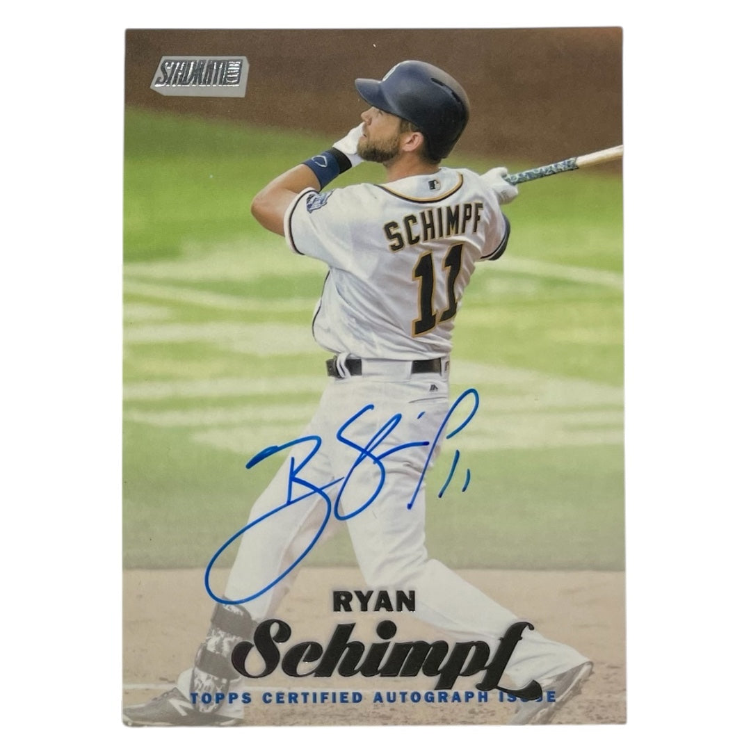 TOPPS MLBカード STADIUM CLUB RYAN SCHIMPF SAN DIEGO PADRES #SCA-RSF 中古 IT2