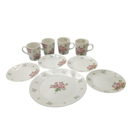 【未使用品】 LAURA ASHLEY ローラ アシュレイ Bunched Roses バンチェッド ロージズ 9ピースセット LA40-118 中古 H4