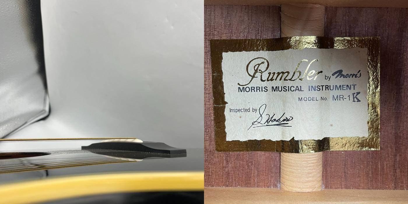 Rumbler by morris エレキアコースティックギター MR-1K エレアコ ランブラー モーリス 練習 入門 中古 R4