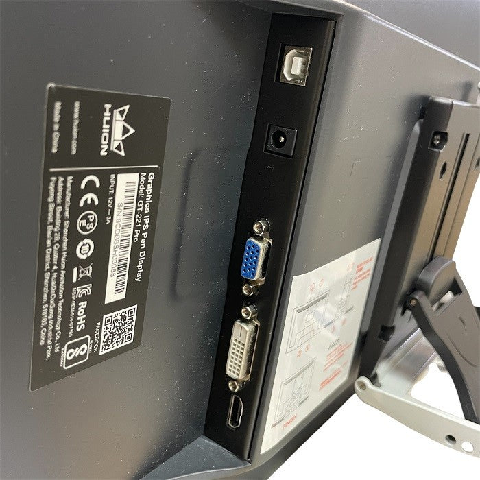 Huion 21.5インチ 液晶ペンタブレット KAMVAS GT-221Pro フルHD IPS フイオン 液タブ ペンタブ アンチグレア 漫画 イラスト 中古 R4