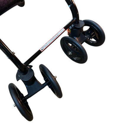 幸和製作所 TacaoF テイコブナノン シルバーカー CPS03 プラムパープル コンパクト 折りたたみ 高齢者 ブレーキ 中古 W４