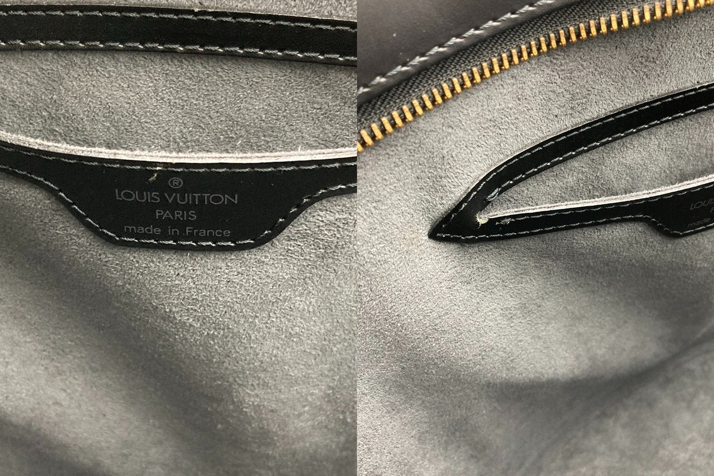 LOUIS VUITTON ルイヴィトン エピ サンジャック ハンドバッグ M52272 ノワール 中古 D4