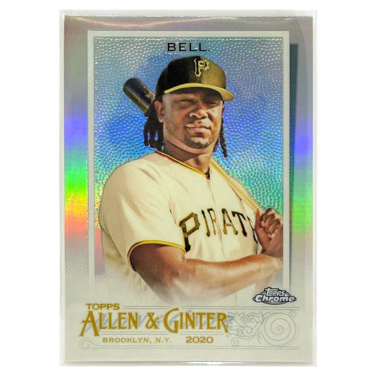 TOPPS MLBカード CHROME ALLEN & GINTER JOSH BELL PITTSBURGH PIRATES #129 中古 IT1