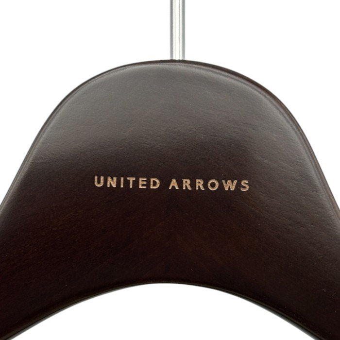 未使用品 ナカタハンガー×ユナイテッドアローズ NAKATA HANGER UNITED ARROWS 天然木 ハンガー インテリア 木製 収納 日本製 中古 W４
