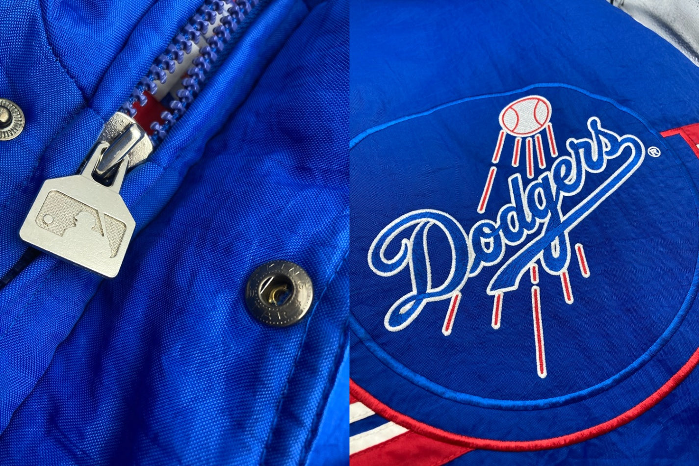 LOGO ATHLETIC ロゴアスレチック MLB ロサンゼルス・ドジャース 中綿ブルゾン サイズL 中古 D4