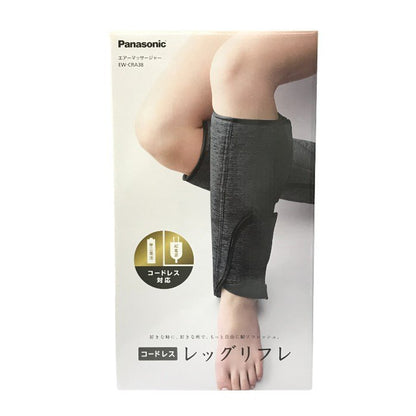 Panasonic パナソニック レッグリフレ エアーマッサージャー ブラック コードレス 静音 EW-CRA38-K 医療機器認証番号：230AHBZX00010000 中古 T1