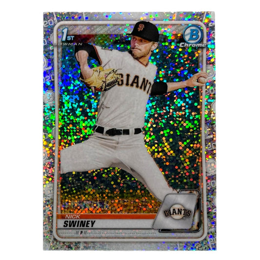 TOPPS MLBカード BOWMAN CHROME 1ST NICK SWINEY SAN FRANCISCO GIANTS #BD-91 中古 IT2