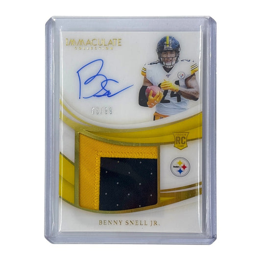 PANINI NFLカード IMMACULATE COLLECTION BENNY SNELL JR. PITTSBURGH STEELERS 65/99 #PP-BS 中古 IT1
