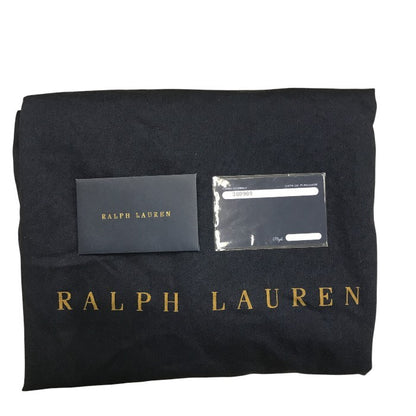 Ralph Lauren ラルフローレン トートバッグ レディース オールシーズン キャンバス アイボリー/ブラウン 中古 N1
