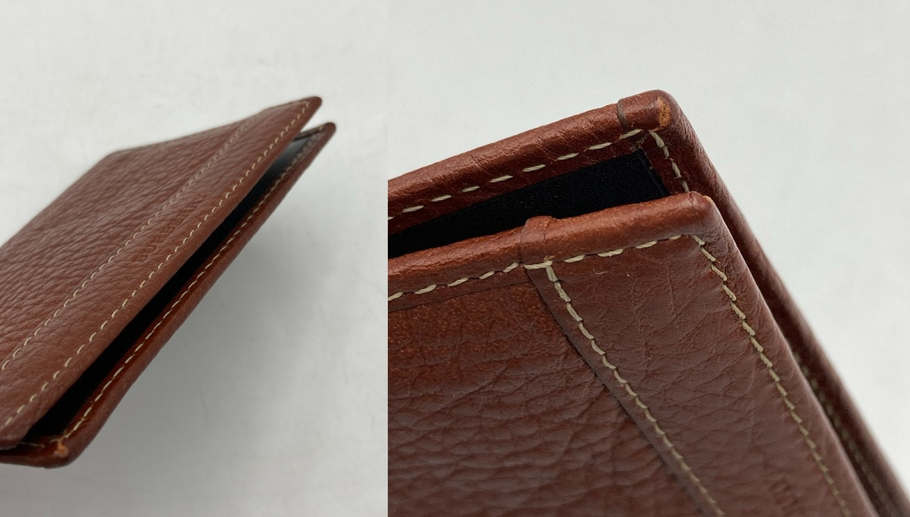 Burberry バーバリー レザー パスケース 定期入れ 中古 D4