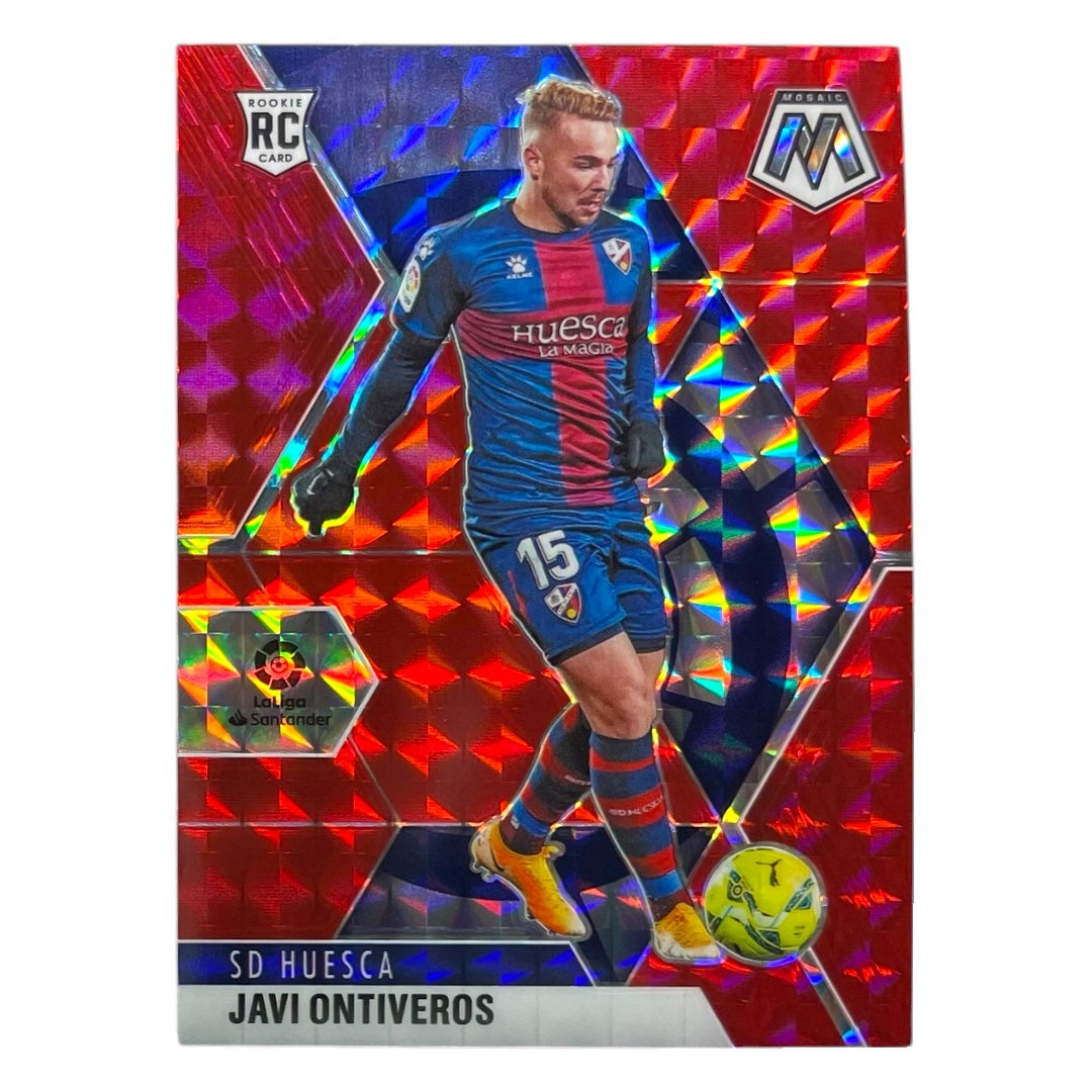 PANINI サッカーカード MOSAIC LALIGA PRIZM JAVI ONTIVEROS HUESCA #92 中古 IT2