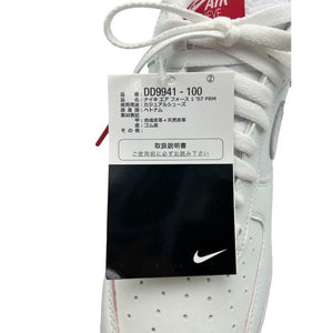 未使用品 NIKE ナイキ エアフォース1 '07 PRM DD9941ー100 27.0cm ダルマ スニーカー メンズ シューズ I BELIEVE 日本限定 中古 W４