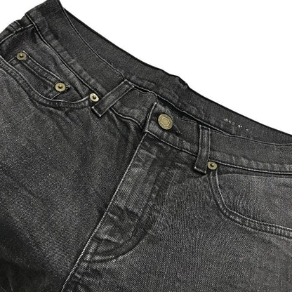 イブサンローラン ボトムス レディース オールシーズン デニム ブラック Sサイズ 中古 M1